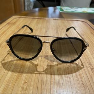 Celine Aviator sunglasses. Polarized ombré lenses.